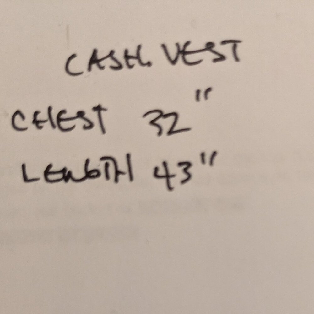 Cashmere Long Vest - Picture 6 of 6